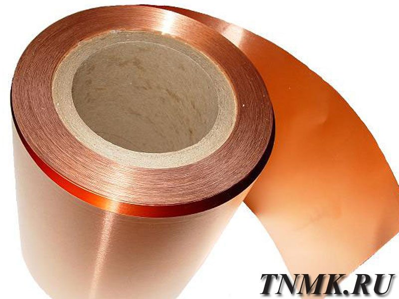 Фольга медная 0.3х60 М1М ГОСТ 1173-2006 купить в Норильск